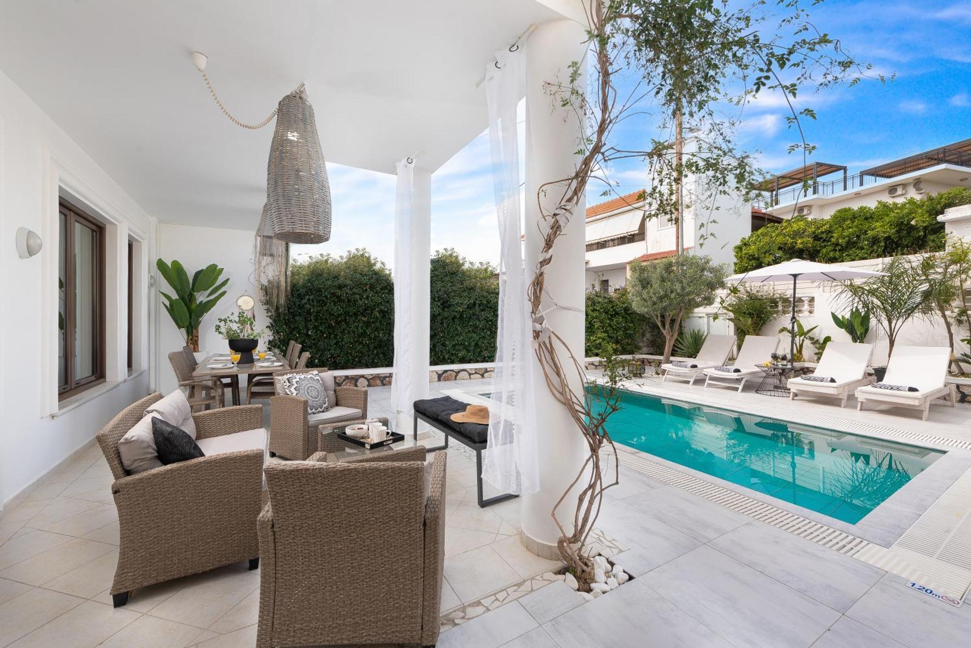 Mikaela'S Pool House Βίλα Αφάντου Εξωτερικό φωτογραφία